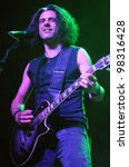 Small photo of DENVER - OCTOBER 19: Guitarist Alex Skolnick of the Heavy Metal band Testament performs in concert October 19, 2011 at the Summit Music Hall in Denver, CO.