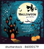 halloween design | Shutterstock .eps vector #86000179