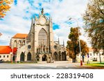 Church Of Assumption Of Our Lady And Saint John Baptist Is in Kutna Hora In Czech Republic