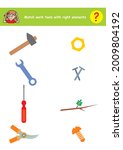 match work tools with right... | Shutterstock .eps vector #2009804192