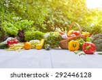 Fresh Organic Vegetables And...