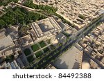 Aerial View Of Ancient City ...