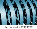 abstract background of  bended... | Shutterstock . vector #29124727