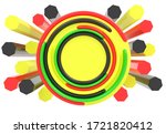 abstract bright colorful... | Shutterstock . vector #1721820412