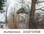 Wooden Pole Chapel In Soce...