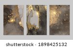 sparkling grey and gold stone... | Shutterstock .eps vector #1898425132