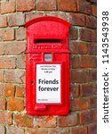 British Post Box With A Message ...