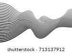 optical art abstract background ... | Shutterstock .eps vector #713137912
