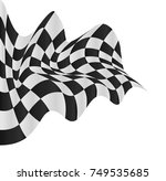 checkered flag background... | Shutterstock .eps vector #749535685