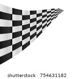 checkered flag background... | Shutterstock . vector #754631182