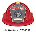 Firefighter Helmet Black Is An...