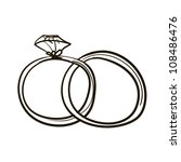 Cartoon pictures of wedding rings
