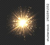 Star Burst With Sparkles....