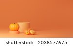 3d Layout Halloween Scene With...