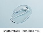 liquid gel smear isolated on... | Shutterstock . vector #2056081748