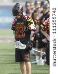 Small photo of FOXBOROUGH - 28 MAY: Drew Snider (23), Maryland, College Park, after their loss to Loyola 9-3 at the NCAA Men's Division 1 Lacrosse Championship game in Foxborough, Massachusetts, 28 May 2012.