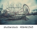 Abandoned Carousel And...