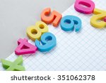 color numbers | Shutterstock . vector #351062378