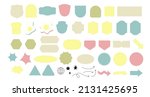 simple sticker shapes in candy... | Shutterstock .eps vector #2131425695