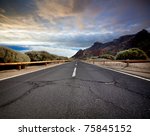 Cracked Mountain Road