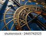 Old astronomical clock detail...