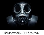 A Black Military Gas Mask For...