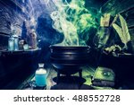 Vintage Witcher Cauldron With...
