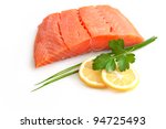 Fresh Salmon Fillet With...