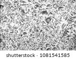 texture of shell rock on the... | Shutterstock . vector #1081541585