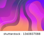bright abstract trendy... | Shutterstock .eps vector #1360837088