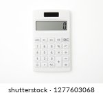 close up of the calculator