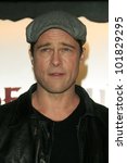 Small photo of LOS ANGELES - NOV 5: Brad Pitt at the Beowulf premiere on November 5, 2007 in Westwood, California