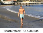 Small photo of MALIBU - OCT 4: Thomas Kasp who recently finished shooting 'Space Warriors' and is known for his role on 'Modern Family' is seen during a magazine shoot on the beach on October 4, 2012 in Malibu, CA