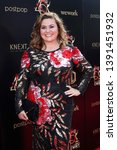 Small photo of PASADENA - May 5: Anjelica McDaniel at the 46th Daytime Emmy Awards Gala at the Pasadena Civic Center on May 5, 2019 in Pasadena, California