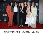 Small photo of LOS ANGELES - JAN 15: Elizabeth Meriwether, cast The Dropout in the press room at the 28th Annual Critics Choice Awards at Fairmont Century Plaza on January 15, 2023 in Los Angeles, CA.