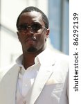 Small photo of LOS ANGELES - MAY 2: Actor-rapper Sean 'P Diddy' Combs attends the ceremony honoring him with a star on the Hollywood Walk of Fame on May 2, 2008 on Hollywood Boulevard in Los Angeles, California