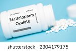 Small photo of Escitalopram Oxalate, Selective serotonin reuptake inhibitor (SSRI), Antidepressant, Anxiety, Depression, SSRI, Tablet, Solution