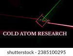 Small photo of Cold Atom Research: Investigates quantum behavior by cooling atoms to ultra-low temperatures.