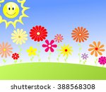 flower background | Shutterstock . vector #388568308