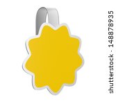 blank yellow advertising... | Shutterstock . vector #148878935