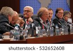 Small photo of Hamburg, Germany. December 9th 2016: German Foreign Minister Steinmeier at the Closing Session of the 23rd OSCE Ministerial Council. Ending of German Chairmanship, beginning of Austrian Chairmanship