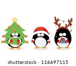 Christmas Penguin Set