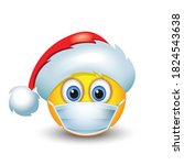 Cute Santa Claus Emoticon...