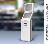 mockup payment information... | Shutterstock .eps vector #1227036025