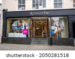 Small photo of Harrogate, UK - 29 September 2021: Accessorize retail store in northern England