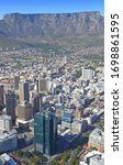 Small photo of Cape Town, Western Cape/ South Africa - 02/23/2016: Aerial photo of Portside skyscraper in Cape Town CBD
