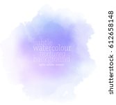 purple watercolor background | Shutterstock .eps vector #612658148