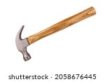 Hammer isolated on a white background. Cut out.
