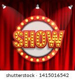 realistic show announcement... | Shutterstock .eps vector #1415016542