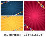 banner with garland of flags... | Shutterstock .eps vector #1859316805